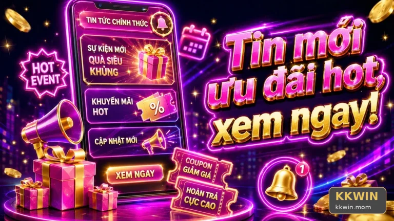 Khuyến Mãi KKWIN: Đọc Chi Tiết Giao Diện Tin Mới, Ưu Đãi Và Điều Kiện Nhận Thưởng – Nhận Diện Thông Báo Giả Mạo Qua Góc Kiểm Chứng Theo Tên Miền kkwin.mom